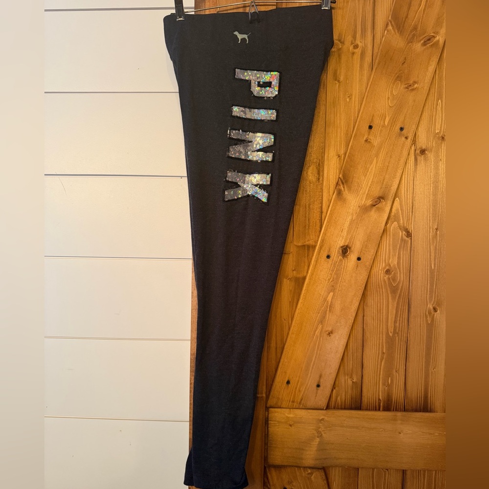 Victoria's Secret PINK Black Yoga Pants